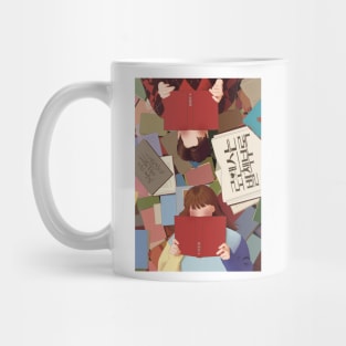 Romance is a bonus book horizontal Mug